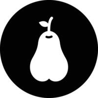 Pear Icon Design Illustration vector
