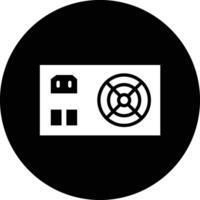 Power Supply Icon Design Illustration vector