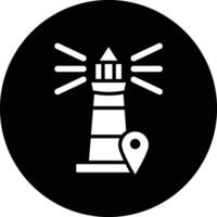 Light house Icon Design Illustration vector