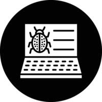 Malware Icon Design Illustration vector
