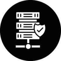 Database Icon Design Illustration vector