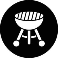 Barbecue grill Icon Design Illustration vector