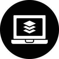 Layers Icon Design Illustration vector