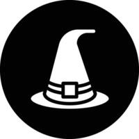 Witch hat Icon Design Illustration vector
