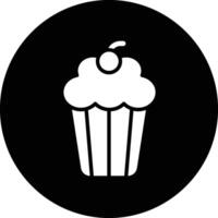 Cup cake Icon Design Illustration vector