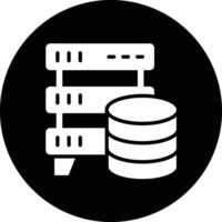 Database Storage Icon Design Illustration vector