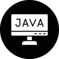 Java Icon Design Illustration vector