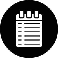 Notebook Icon Design Illustration vector