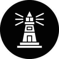 Lighthouse Icon Design Illustration vector