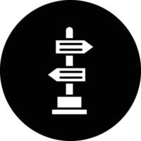 Road Sign Icon Design Illustration vector