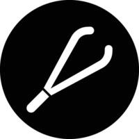Tweezers Icon Design Illustration vector