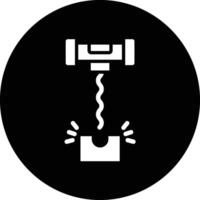 Corkscrew Icon Design Illustration vector