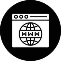 Web Browser Icon Design Illustration vector