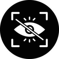 Red eye Icon Design Illustration vector