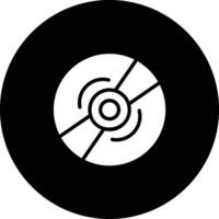 Compact Disk Icon Design Illustration vector