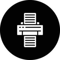 Printer Icon Design Illustration vector