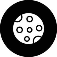 Full Moon Icon Design Illustration vector