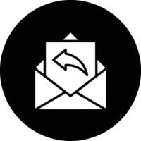 Reply Icon Design Illustration vector