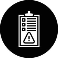 Rules Alert Icon Design Illustration vector