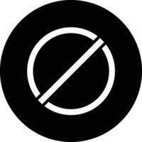 Do not disturb Icon Design Illustration vector