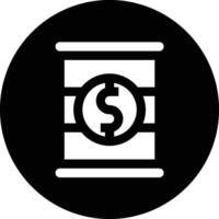 Barrel Price Icon Design Illustration vector