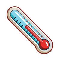 Thermometer Symbol Design- Temperature Scale Icon and Graphic vector