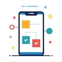 Checkmark Icon Illustration for UI Elements- Graphic Design for User Interface vector