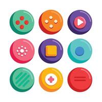 Web Button Collection Set vector