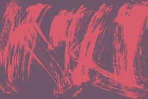 Distressed hand-painted grunge texture with retro brush strokes. Vibrant scratch background for abstract art. vector