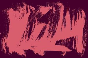 Vibrant retro grunge texture with hand-painted bold strokes. Distressed background for artistic use. vector
