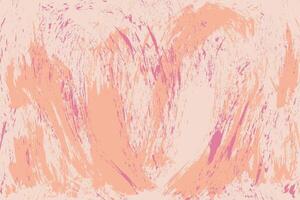 Hand-painted grunge texture with vibrant bold strokes. Distressed retro background for artistic designs. vector