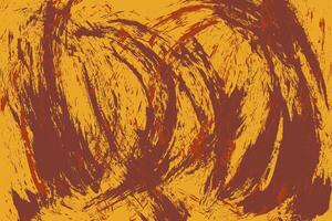 Retro hand-painted grunge texture with colorful strokes. Bold brushwork and distressed background for abstract visuals. vector