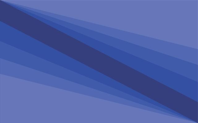 A blue and white background with a diagonal line