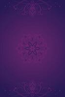 Intricate Pink Ornamental Design for Premium Invitations vector