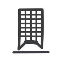 Building icon isolated on white background for your web and mobile app design, Office logo concept. vector