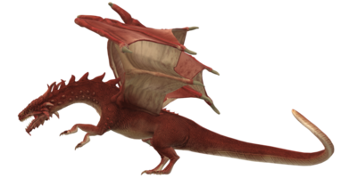 Shadow Dragon on a Transparent Background png