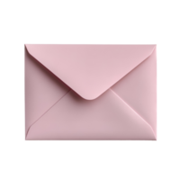 pink envelope , Transparent Background, Clean Design, pink envelope, Sealed Rectangular Envelope, Modern and Simple Style, Isolated Graphic Element for Mail png