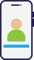 Phone Call Communication vector