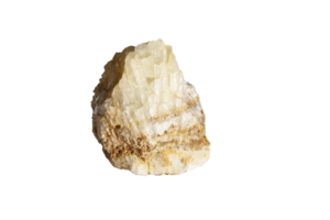 Quartz crystal isolated no background, semi-precious stones or gemstone design elements, side view. For text. Horizontal png