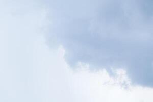 Blue sky background with tiny clouds, Nature cloud blue sky background, Blue Sky with Fluffy White Clouds on a Sunny Summer Day photo