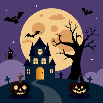 Witch Brew Under Full Moon