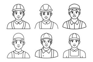 Set of Empowered Workforce, Empowered By Strength vector