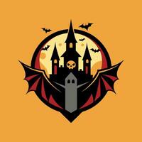 Mysterious Crypt with Gloomy Design vector