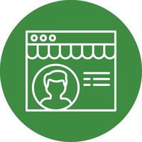 Account Icon Design vector