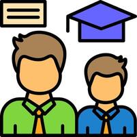 Alumni Network Icon Design vector