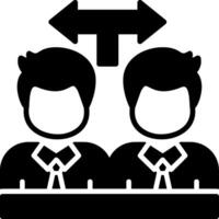 Candidate Selection Icon Design vector