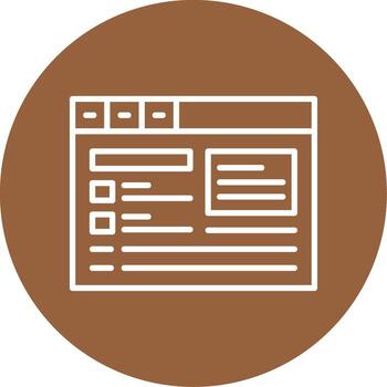 Schema markup Icon Design Symbol vector