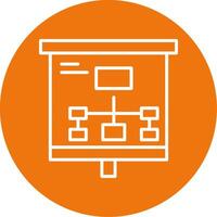 Flowchart Icon Design Symbol vector