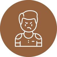 Disapproval Icon Design Symbol vector