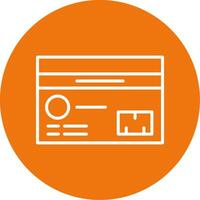ATM card Icon Design Symbol vector